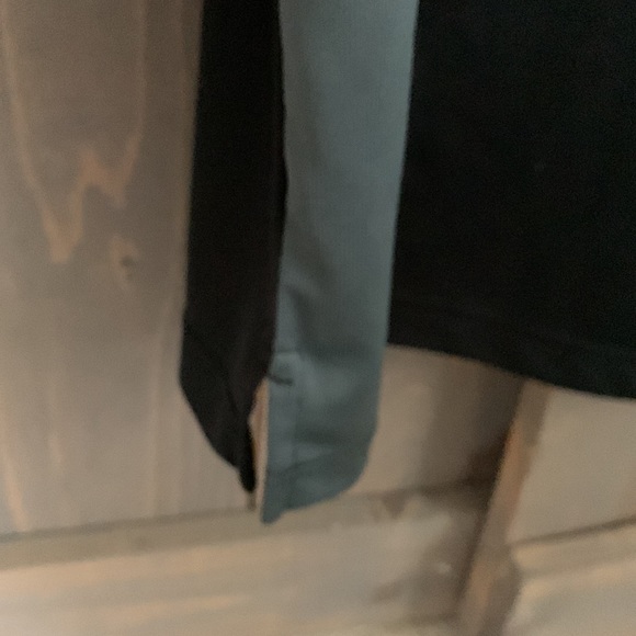 Mens M Performance Quarter Zip Pullover Black with Gray detail - Picture 5 of 6